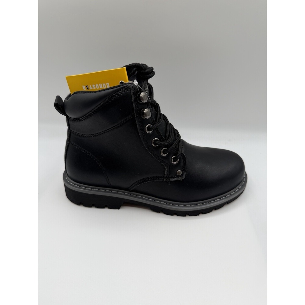 Eurostar Sandie Boots,Women's 5.5 M, Black, LaceUp, Lug Sole, NWOB